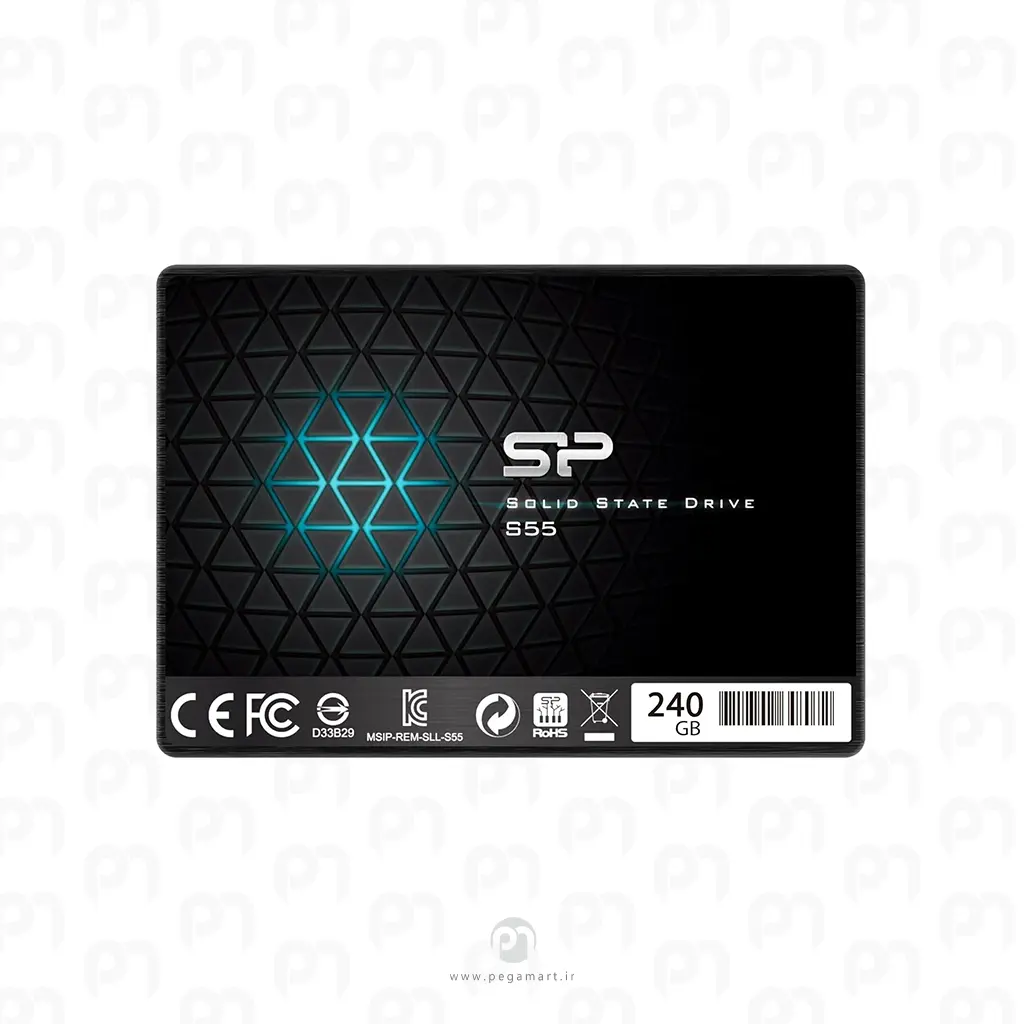حافظه اس اس دی سیلیکون پاور SSD SP S55 ظرفیت 240 گیگابایت